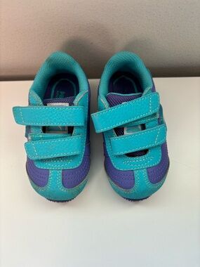 Baby puma Velcro retro style shoes